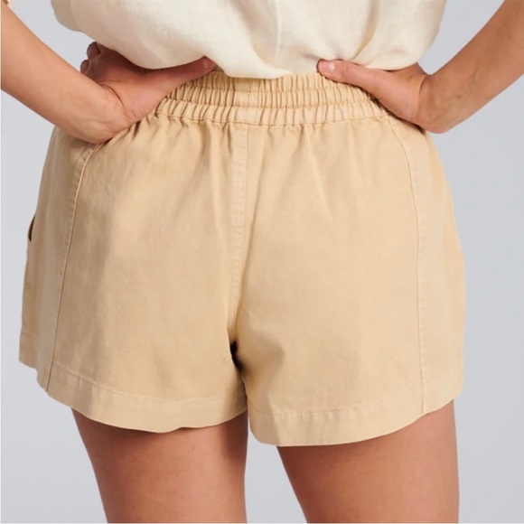 Apiece Apart Khaki Tan Trail Short Women’s Size X-Small - Picture 2 of 5